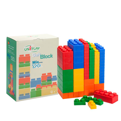 Mix Series Jumbo Soft Building Blocks
