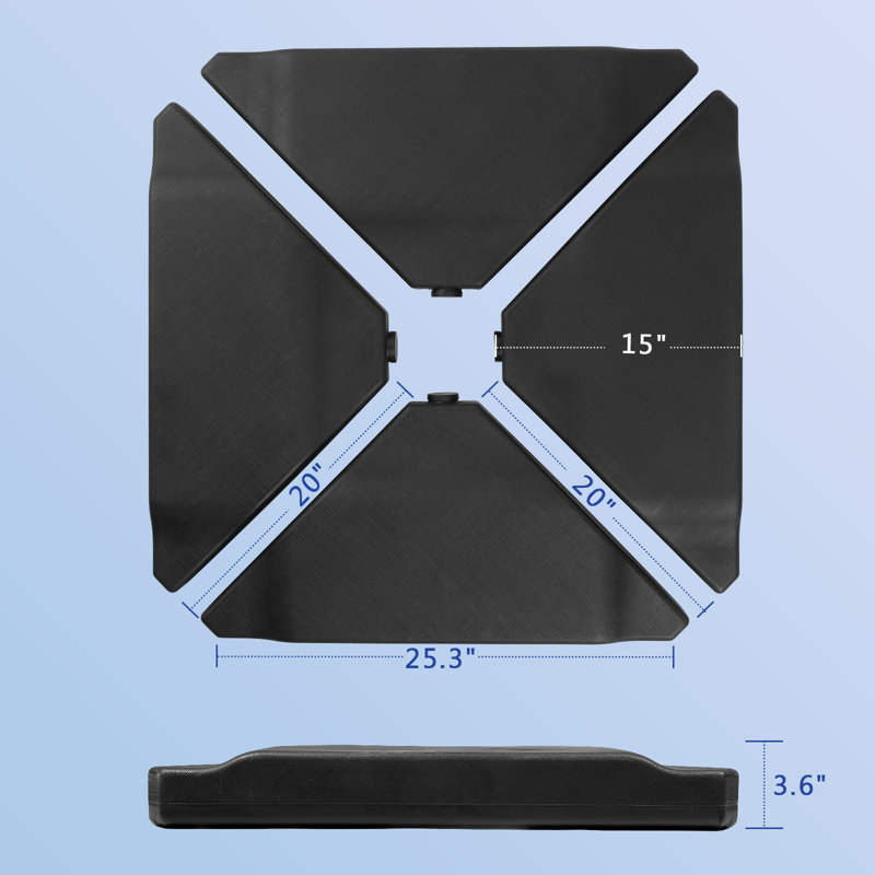 Vienna Plastic Free Standing Umbrella Base