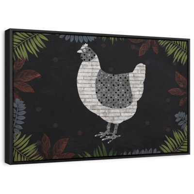 Animal "Art abstrait de poulet"