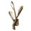  Geneva 3-light 26"h Led Wall Sconce In Rusted Gold/clear Crystal