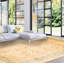 One-of-a-Kind 10'0" X 13'2" New Age Wool Area Rug in Pink/Light Khaki/Dark Brown