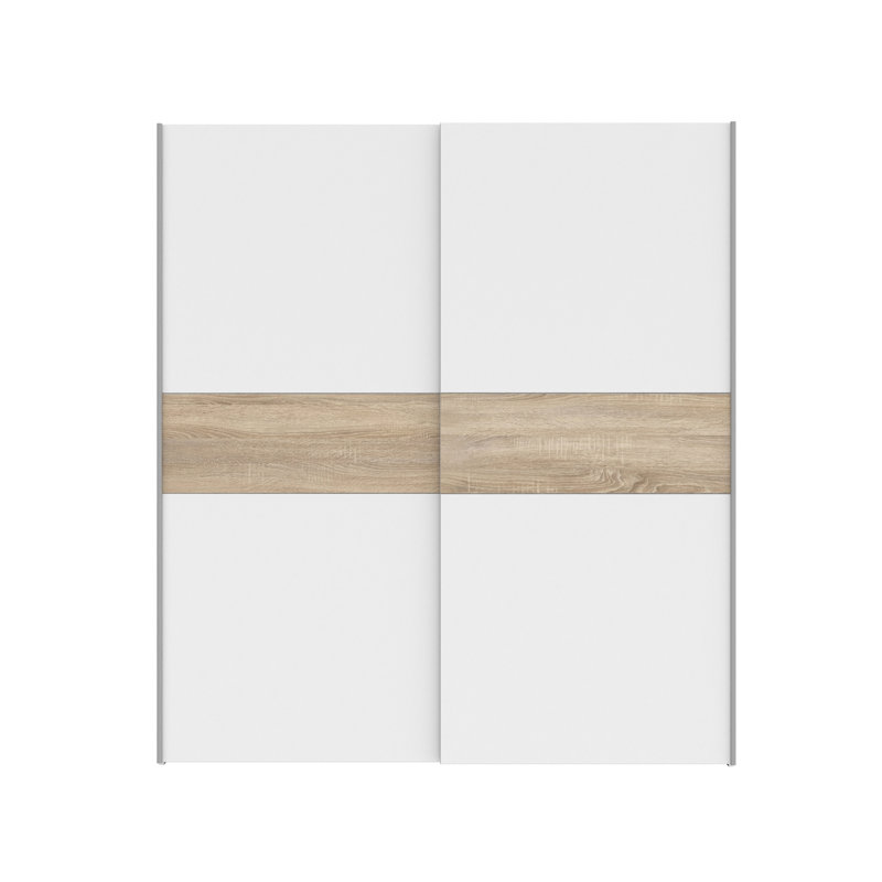 Kaeveon 2 Door Manufactured Wood Wardrobe