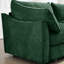 Canapé modulaire en L à 3 places avec 1 siège large et profond mobile, confortable et en chenille. Tiroirs de rangement coulissants uniques en forme de croissant, 3 chenilles, structure, ajoutent du luxe à la maison-1648255409