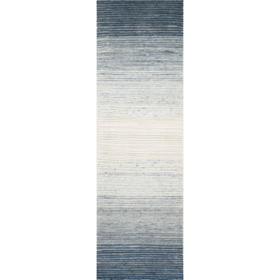 Lagos Hand Woven Wool Ombre Area Rug