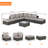 8 Pieces Outdoor Patio Sectional Sofa Couch,Wicker Furniture Conversation Sets-645816550