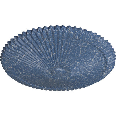 Endurathane Shakuras Ceiling Medallion, 24"OD x 3"P (Fits Canopies up to 5"), Hand-Painted Americana Crackle Finish