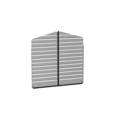 10X9 Rear Wall Kit For Steel Carport