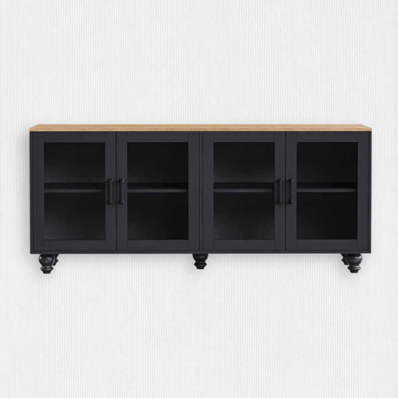 62.9'' Sideboard, Black