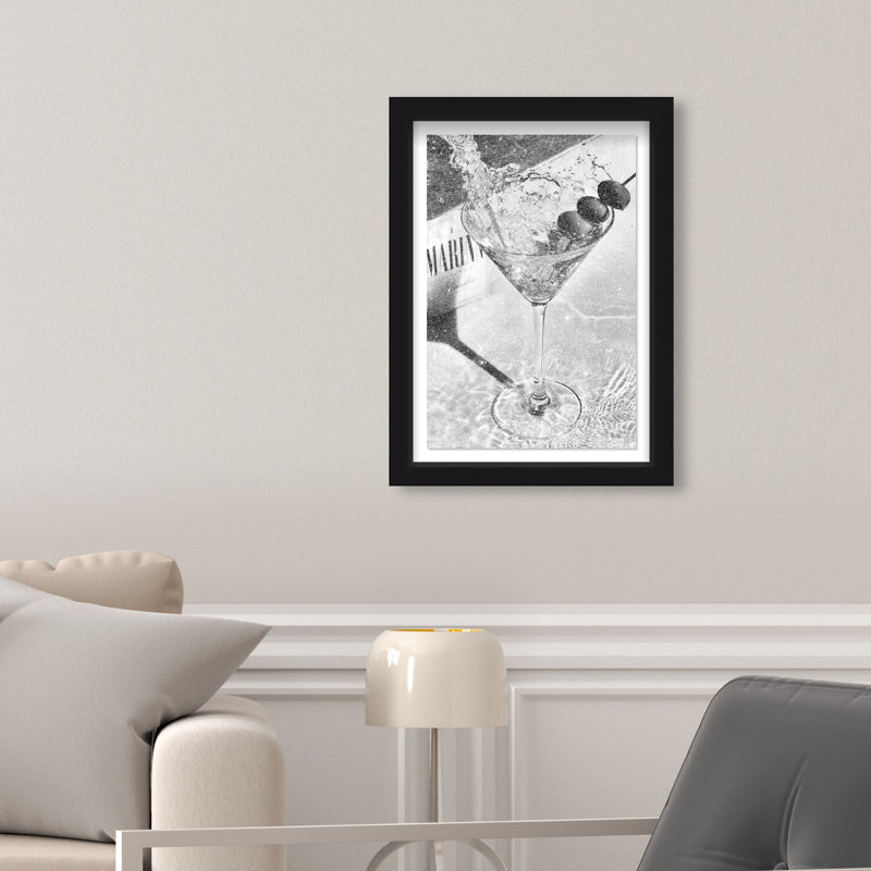 Chill Time II Shadowbox Food & Beverages Print by Oliver Gal, Black Frame, 10 x 15, 16.5"H x 11.5"W, Black Shadowbox