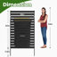 Écran d'intimité pour l'extérieur 60 "x 38" en métal (1 panneau)-133023039-126350119