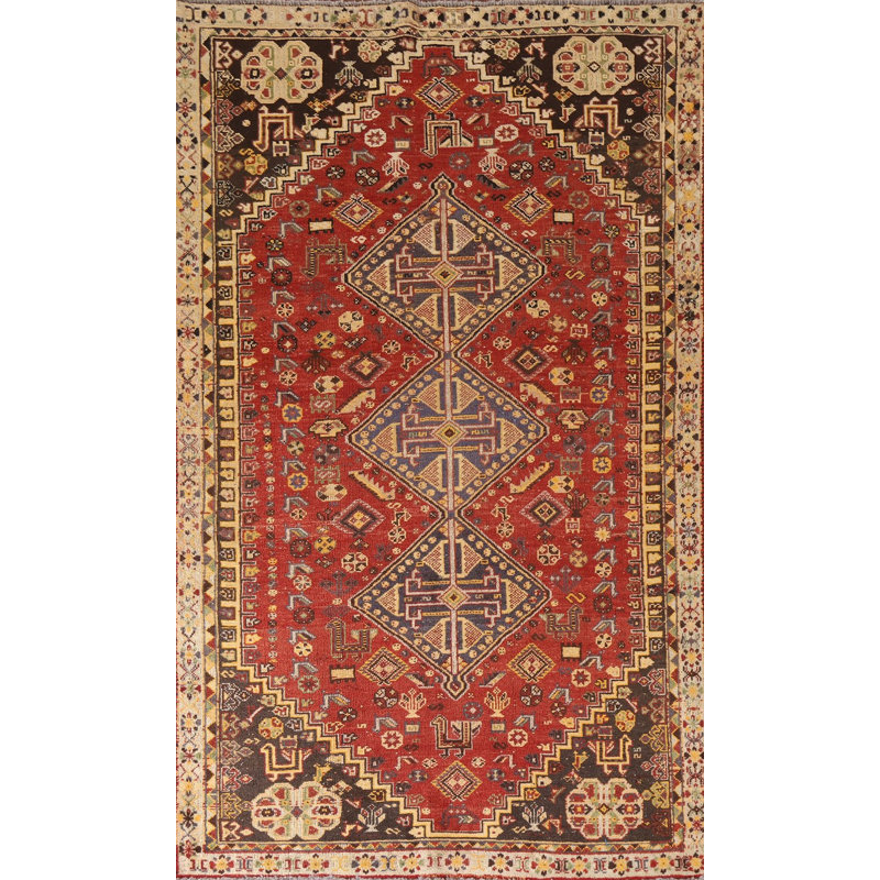 Tapis traditionnel animaux 5 x 8