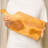 Lopsided Rectangular Teak Wood Chopping Board (13" X 7.8") With Handle