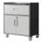 Sturdy And Durable Metal Tool Cabinet For Garage With Wheels - Mobile Heavy-Duty Storage Cabinet With 1 Drawer And 2 Locking Doors, Rolling Tool Storage Cabinet-449351539