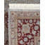 Tapis gris noué à la main de conception unique Chimel