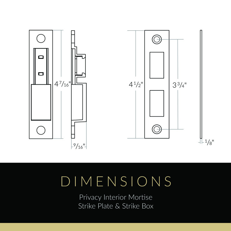 Mortaise intérieure Emtek avec rosette régulière et levier Turino, Gauche, Nickel poli