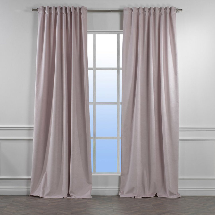 Polyester Blackout Single Curtain Panel Panel