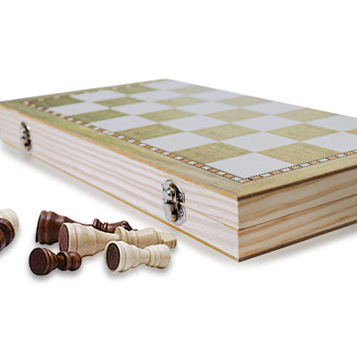 Americas Toys Project Solid Wood Chess