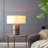 Table Lamp - With Mango Wood Base