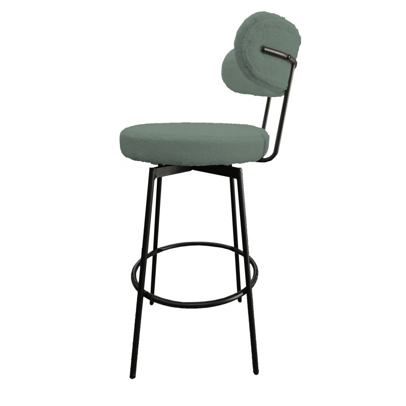 Tabouret de bar Boucle, Vert