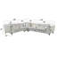 Canapé modulaire en tissu avec coussins-1419097654