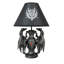 Lampe de table noire 19 po Pamela