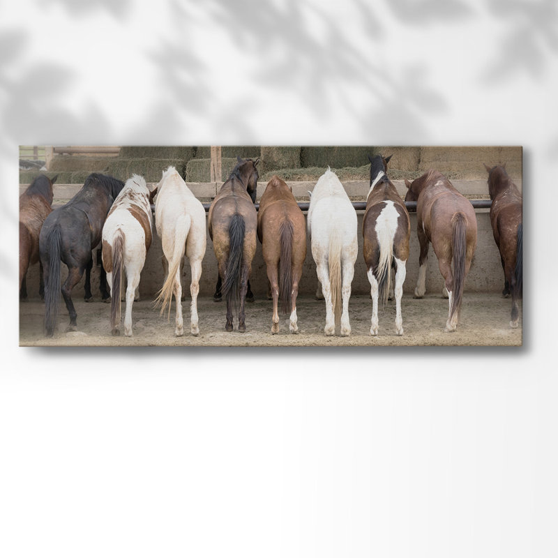 " Haystack Happy ", 24" H x 60" W x 1.5" D