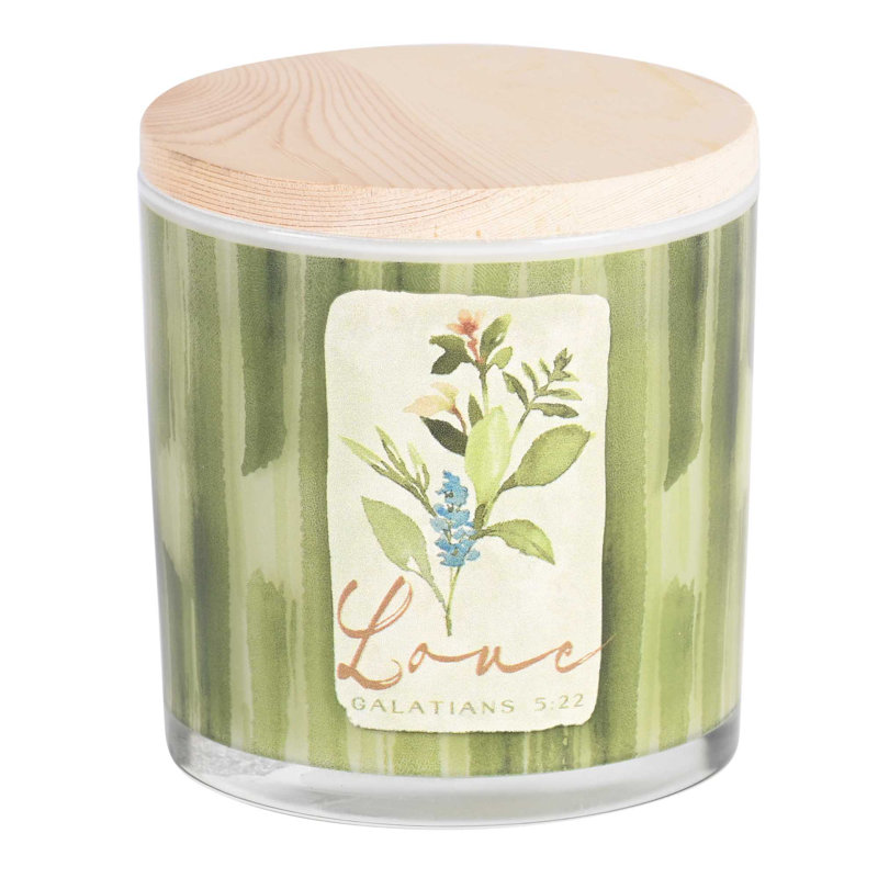 Bougie de soja Peace Love Joy 13 oz