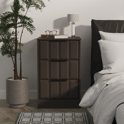 Doss 45cm W Manufactured Wood Bedside Table