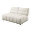 Causeuse modulaire contemporaine sans accoudoirs Cristeen