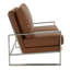 Iosif 53.1" Faux Leather Square Arm Loveseat-2075271443