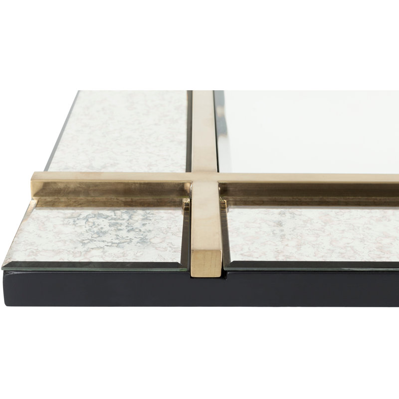 Miroir d'appoint, Or / Gris