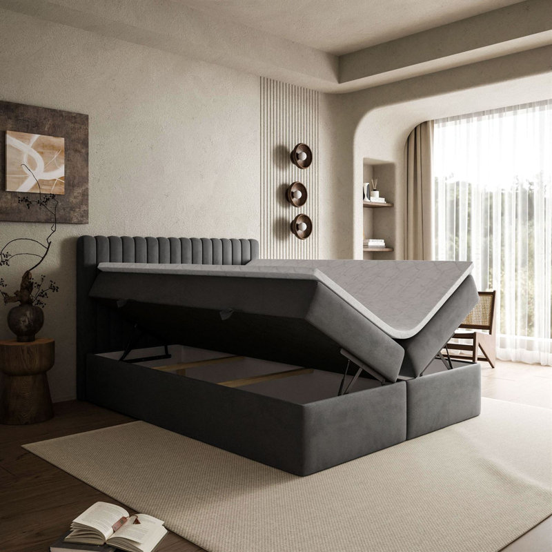 Bed Hendrick, 156 x 200cm, Jasmine 96