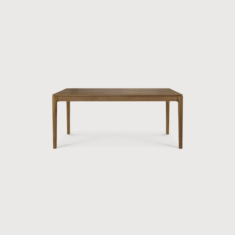 Bok Solid Wood Dining Table, 30"H x 71"L x 39.5"W, Brown