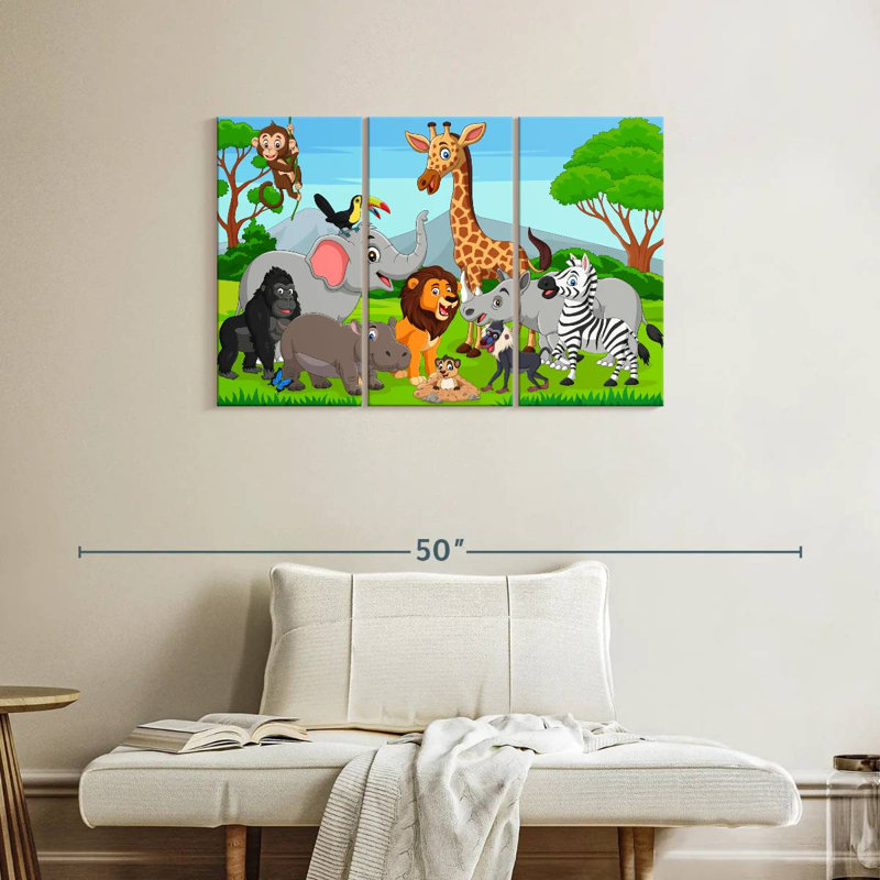 Caricature d'Ashelle pour enfants, H 24 po x l 38 po