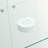 Two-door LED lights  Glass Display Cabinet 4 Shelves with Door, Floor Standing Curio Bookshelf-41559092
