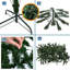 Arbre de noël artificiel pin vert-1481351744