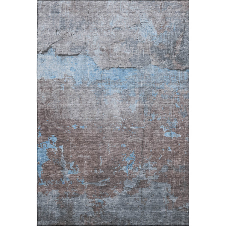 Premium Machine Washable Larrison AMF1780 Modern Rug