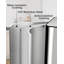 Poubelle de recyclage à deux compartiments, poubelle à pédale 60L / 16 Gal
