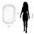 Lulah Glass Rectangle Mirror