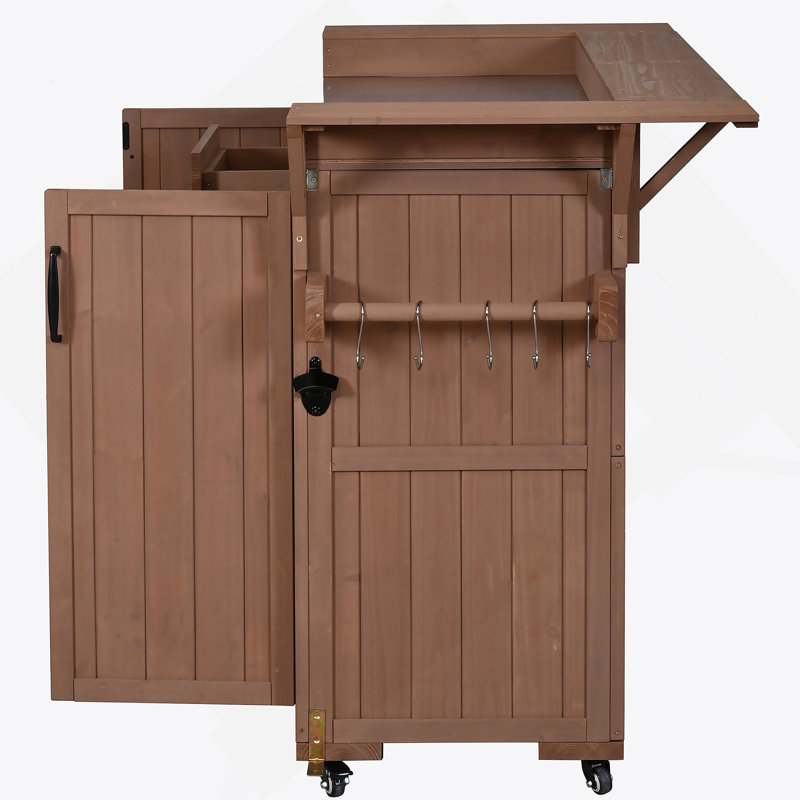 Durable Modern 60.2''W Outdoor Kitchen Cart With Stainless Steel Top, Spacious Storage, And Lockable Wheels, Ideal For Patio BBQ