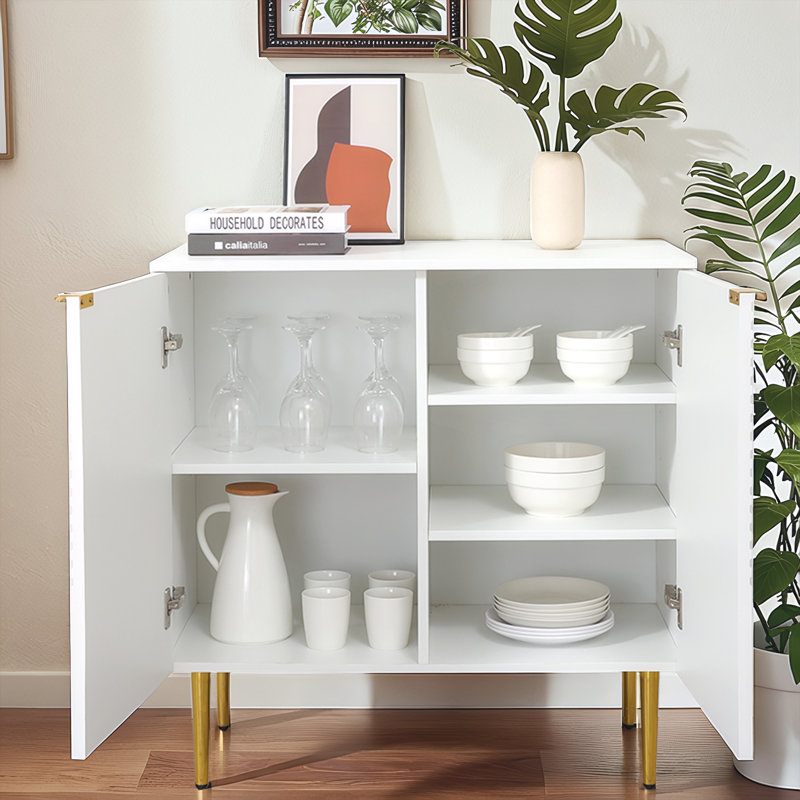 Buffet 32 pi blanc moderne