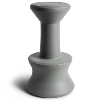 Outdoor Bar Stool for Patio and In Pool Underwater Seating - 30" Weighted, Waterproof Outdoor Chair - Gray