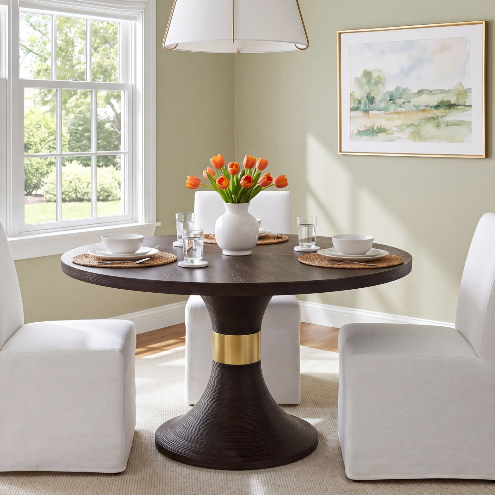 Nina Lydia Round Dining Table