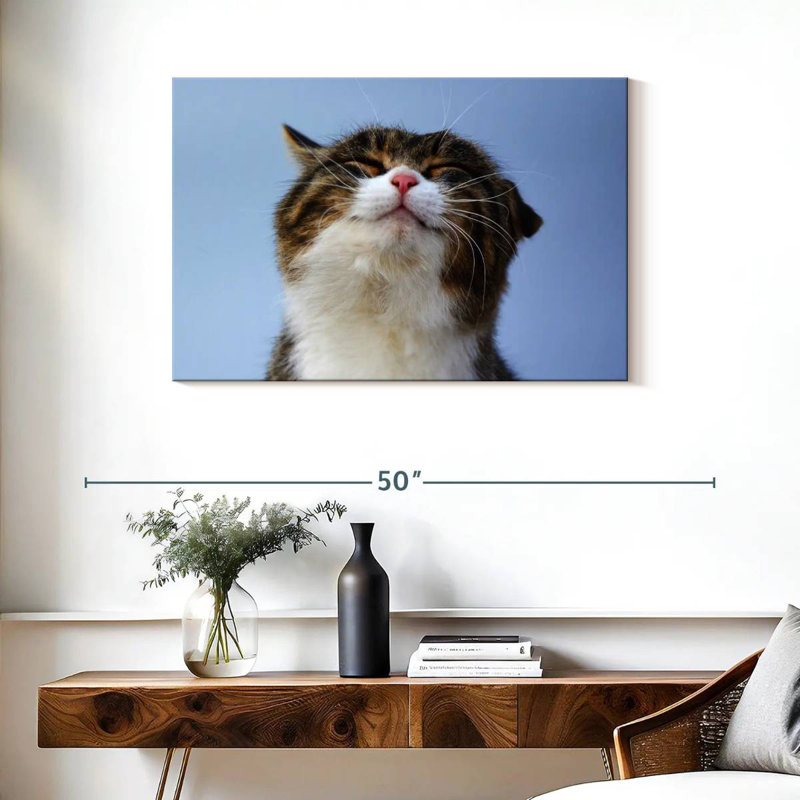 Refreshed Cat, 24" H x 36" W