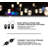 Enbrighten Seasons LED Color Changing Café String Lights, 24Ft. – 36134