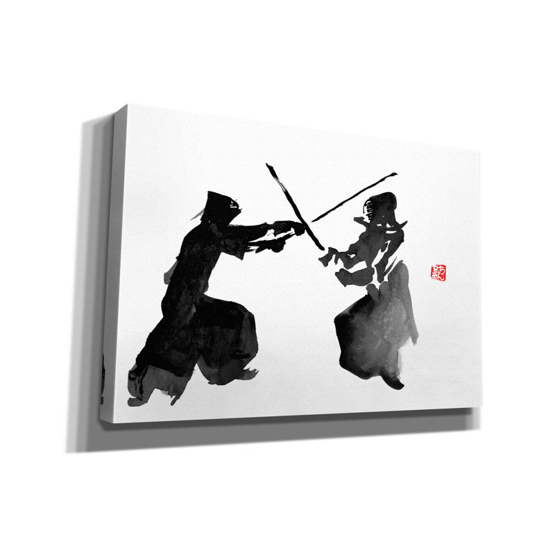 "Kendo" par Pechane, H 18 po x l 26 po x P 0,75 po