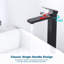 Robinet de salle de bain monocorps à poignée simple avec drain High Arc-103560312