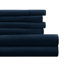 Ensemble de draps ultra-doux double brossé 6 pièces - Pochette profonde, infroissable, literie résistante à la décoloration-863243137-863243142