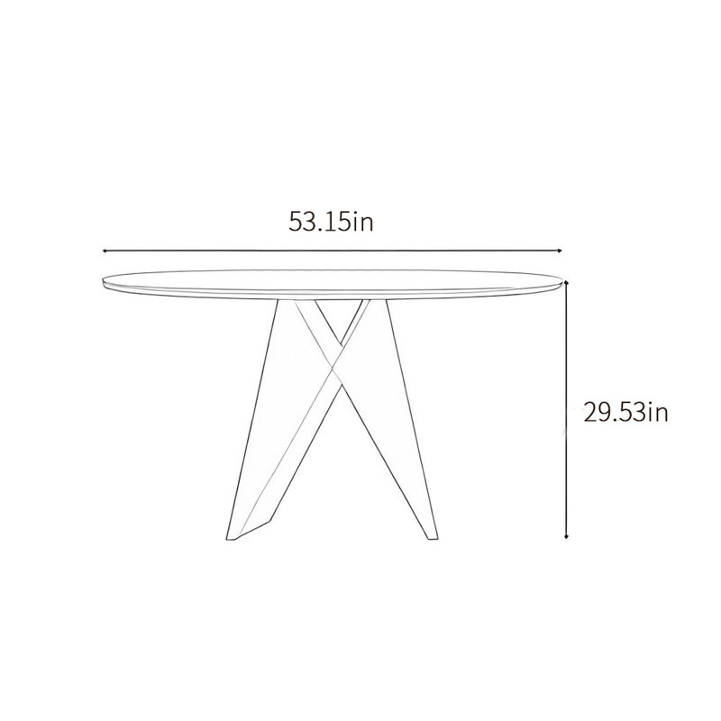 Sutcliffe, 29.53"H x 53.15"L x 53.15"W