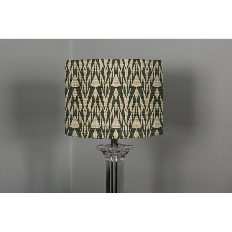 Cotton Drum Lamp Shade ( Uno ), 25cm H x 40cm W x 40cm D